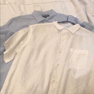 Banana Republic linen button down bundle.